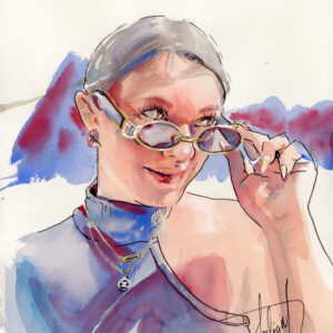 Poster Fine Art - Diane - 30x40 cm